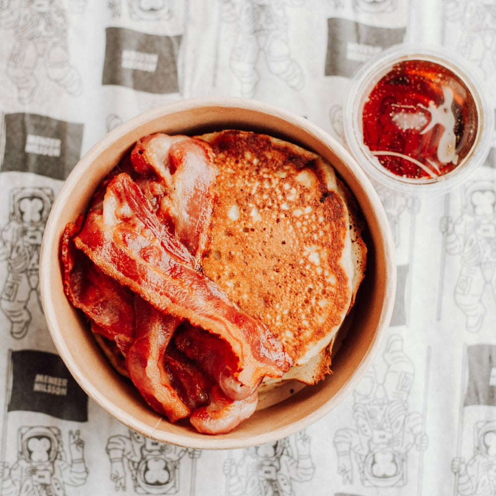 Pancakes Bacon